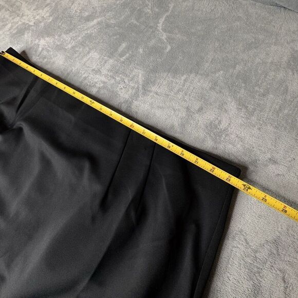Lane Bryant Sz 26 Skirt Women’s Black Pencil Pull On Elastic Waist Short Stretch - Picture 10 of 11